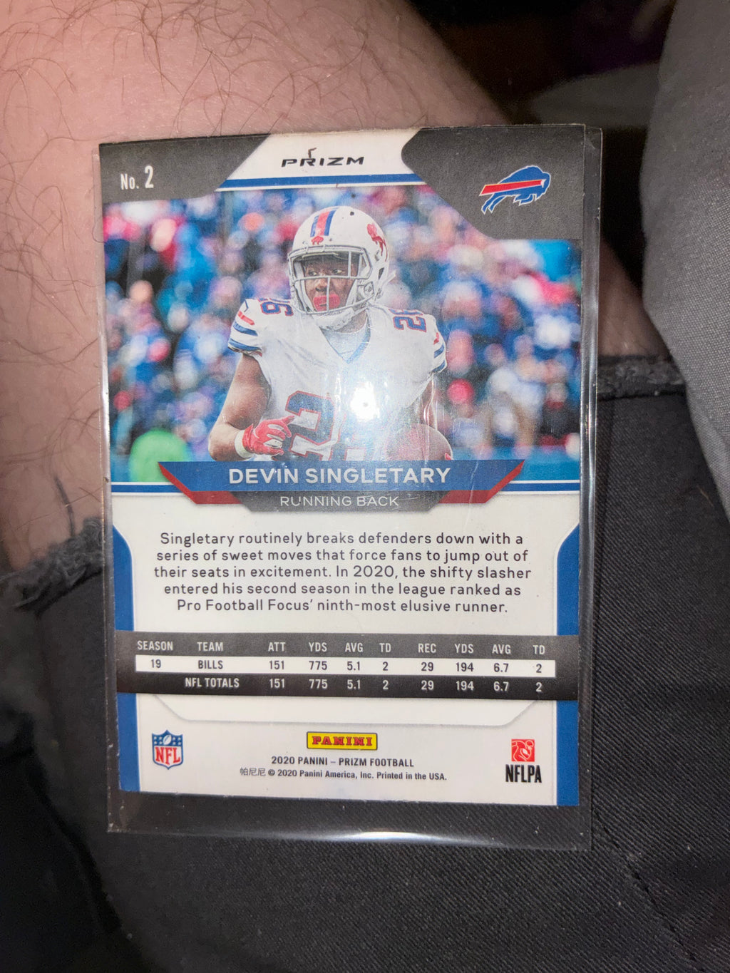 Devin Singletary Emerald Prism